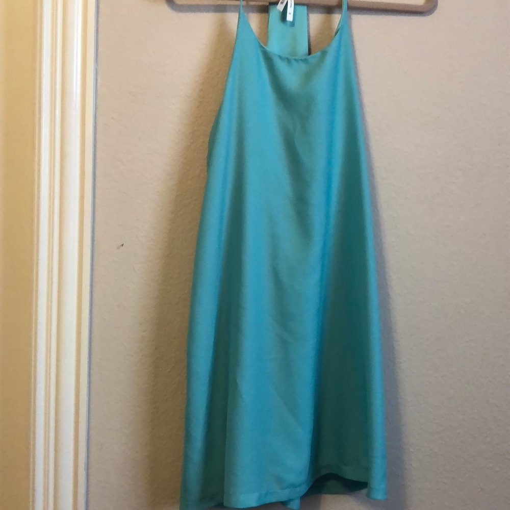 Mint Green Loose Fitting Dress